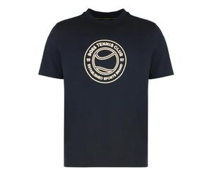 Hugo, ,Sport ,Uomo ,Blu ,2XL T-shirt in jersey di cotone
