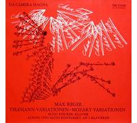 Hugo Steurer - SM 93108 HUGO STEURER Reger Telemann/Mozart Variationen