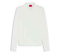 Hugo - Strick-Poloshirt - - Tops - Uomo - Bianco - M