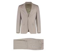 Hugo, ,Suits ,Uomo ,Beige ,L Abito Tre Pezzi in Lana con Collo a Revers