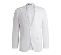 Hugo, ,Suits ,Uomo ,Bianco ,2XL Blazer Lino Estivo Bianco