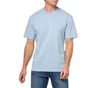 Hugo T-Shirt da Uomo a Maniche Corte in Jersey con Logo Centrale Piccolo, Blu Polvere, XX-Large