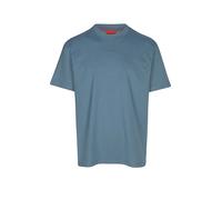 HUGO T-shirt relaxed fit in cotone con logo stampato - Style Dapolino, 50488330 Blu XXL