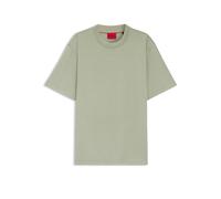HUGO T-shirt relaxed fit in jersey di cotone con logo stampato - Style Dapolino, 50488330 Calce L