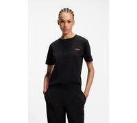 HUGO T-shirt del pigiama in cotone elasticizzato - Style HUGO ID T-SHIRT, 50555634 Nero XS