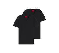 HUGO T-shirt in confezione da due - Style HUGO-V, 50325417 Nero M