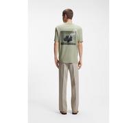 HUGO T-shirt in jersey di cotone con grafica sulla parte posteriore - Style Derlyns, 50557618 Calce S