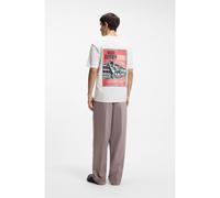 HUGO T-shirt in jersey di cotone con grafica sulla parte posteriore - Style Derlyns, 50557618 Colore neutro XS