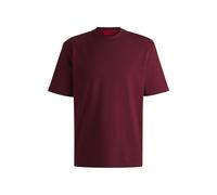 HUGO T-shirt in jersey di cotone - Style Dapolino, 50488330 Rosso scuro XL