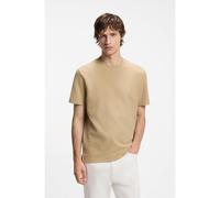 Hugo Deno 10280506 Short Sleeve T-shirt Beige S Uomo