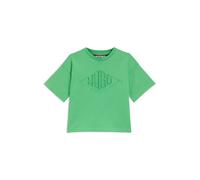 HUGO T-shirt per bambini in cotone con grafica con logo - Style G00337/67F06A, G00337 Verde 102