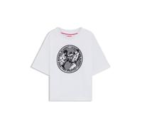HUGO T-shirt per bambini in cotone con grafica ispirata alla boxe - Style G00439/10P04A, G00439 Bianco 126