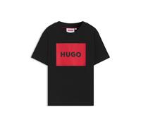HUGO T-shirt per bambini in cotone con logo - Style G00572/10P04A, G00572 Nero 114