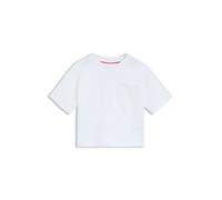 HUGO T-shirt per bambini in jersey di cotone con tasca applicata - Style G00342/10P08A, G00342 Bianco 114