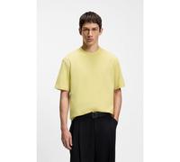 HUGO T-shirt relaxed fit con dettaglio logo al centro - Style Dapolino, 50488330 Giallo S