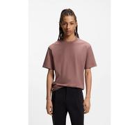 HUGO T-shirt relaxed fit in cotone con logo stampato - Style Dapolino, 50488330 Rosso XL