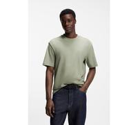 HUGO T-shirt relaxed fit in jersey di cotone con logo stampato - Style Dapolino, 50488330 Calce XS