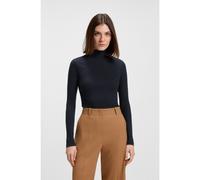 HUGO T-shirt slim fit in cotone elasticizzato con logo stampato - Style Driza_3, 50521325 Nero S