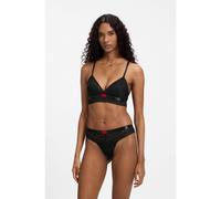 HUGO Tanga in pizzo - Style SAVANA THONG, 50570676 Nero M