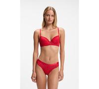 HUGO Tanga in pizzo - Style SAVANA THONG, 50570676 Rosso XS