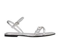 HUGO Tayna_Sandal_CKR, Donna, Silver, 35 EU