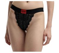 HUGO Thong Lace Corda, Black2, S Donna