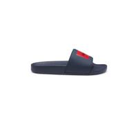 HUGO Sandali slider con fascia con logo - Style Timein_slid_ph_N, 50548061 Blu scuro 40