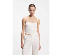 HUGO Top a fascia con spalline si riunirono - Style Cabivea, 50559167 Bianco 44