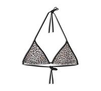 HUGO Top bikini a triangolo con loghi sovrapposti - Style MONOGRAM TRIANGLE, 50555664 A disegni S