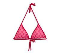 HUGO Top bikini a triangolo con loghi sovrapposti - Style MONOGRAM TRIANGLE, 50555664 Rosa L