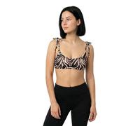 HUGO Top per bikini stampato con ciondolo con logo impilato - Style FANCY_Bralette, 50561287 A disegni XS