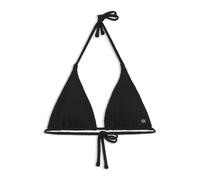 HUGO Top bikini jacquard con ciondolo con logo impilato - Style TROPI_triangle, 50561283 Nero L