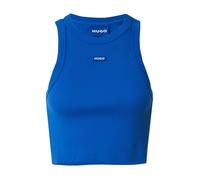 HUGO Top blu cobalto / bianco, Taglia XL