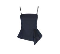 HUGO Top gessato con orlo a peplo - Style Calita, 50564137 Righe blu 40