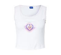 HUGO Top 'Delarina_B' blu / arancione chiaro / rosa / bianco Donna HUGO XL blu / arancione chiaro / rosa / bianco