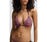 HUGO Top per bikini a motivi con lacci brandizzati - Style PURE_TRIANGLE, 50540671 A disegni M