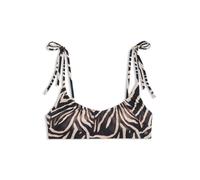 HUGO Top per bikini stampato con ciondolo con logo impilato - Style FANCY_Bralette, 50561287 A disegni XS