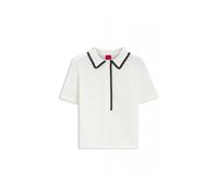 Hugo, ,Tops ,Donna ,Beige ,L Polo Shirt