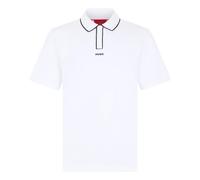 Hugo Dalumo 10257070 Short Sleeve Polo Bianco M Uomo