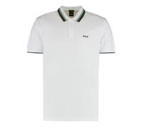 Hugo, ,Tops ,Uomo ,Bianco ,S Polo a maniche corte in cotone