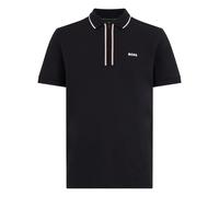 Hugo, ,Tops ,Uomo ,Nero ,3XL Polo in Cotone con Zip