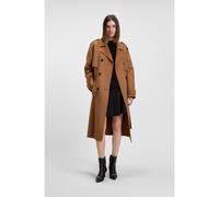 HUGO Trench relaxed fit con rivetto con logo scomposto - Style Marleni-1_DF, 50546735 Beige 38