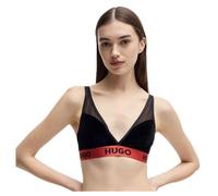 HUGO Triangle S. Velvet Triangolo, Black2, L Donna