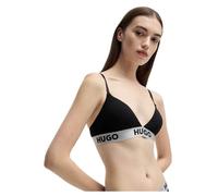 HUGO Triangle Sporty Logo Triangolo, Black2, XS Donna