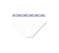 Hugo Triplet Brief Stripe 10272521 Lettera, Bianco, XS Donna