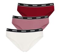 Hugo Triplet Brief Stripe 10272521 Lettera, Open Miscellaneous, L Donna