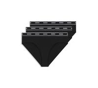 HUGO Slip in cotone elasticizzato con elastico in vita con logo in confezione da tre - Style TRIPLET BRIEF STRIPE, 50469657 Nero XL