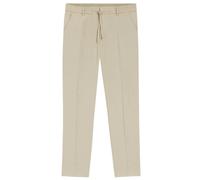 BOSS Pantaloni con fit affusolato in lino tecnico lavabile - Style P-Perin-RDS-WG-262, 50561973 Beige chiaro 52