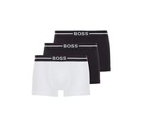HUGO Trunk 3p Boss Co/El Boxer a pantaloncino, Uomo, Nero (Black 001), S