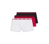 HUGO Boxer rosso sangue / nero / bianco, Taglia M